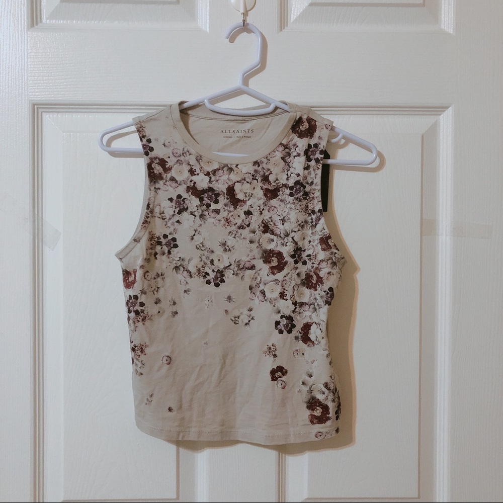 All Saints Crop Top
